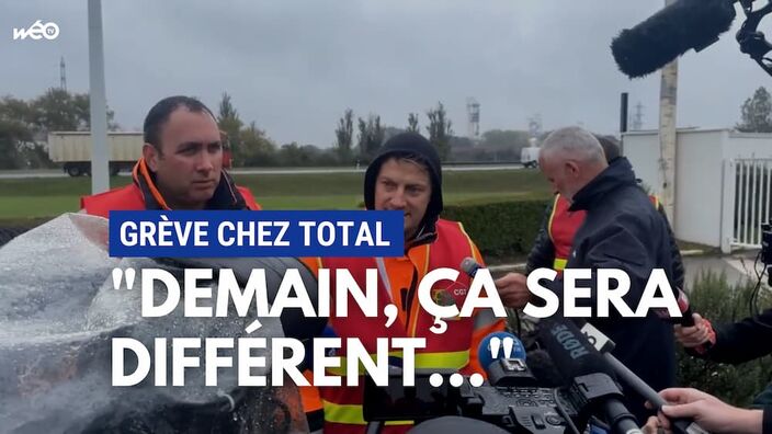 Total : les grévistes menacent de faire des actions plus musclés demain !